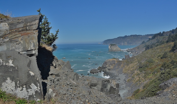 coastline from Klamath Beach Road